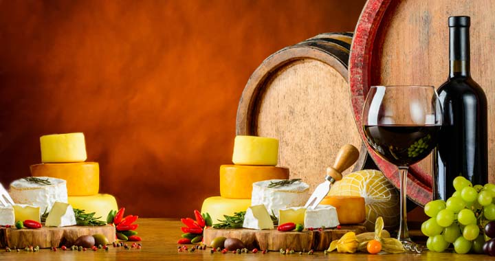 Arte, Queso y Vino